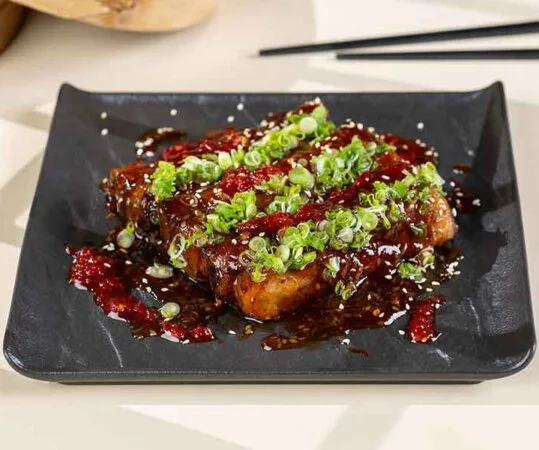 PORKS RIBS WITH CHINESE HONEY AND PEPPER CONFITURE🌶️